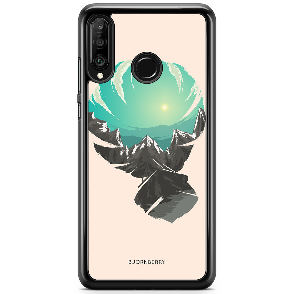 Huawei P30 Lite Case - Baloon Mountain