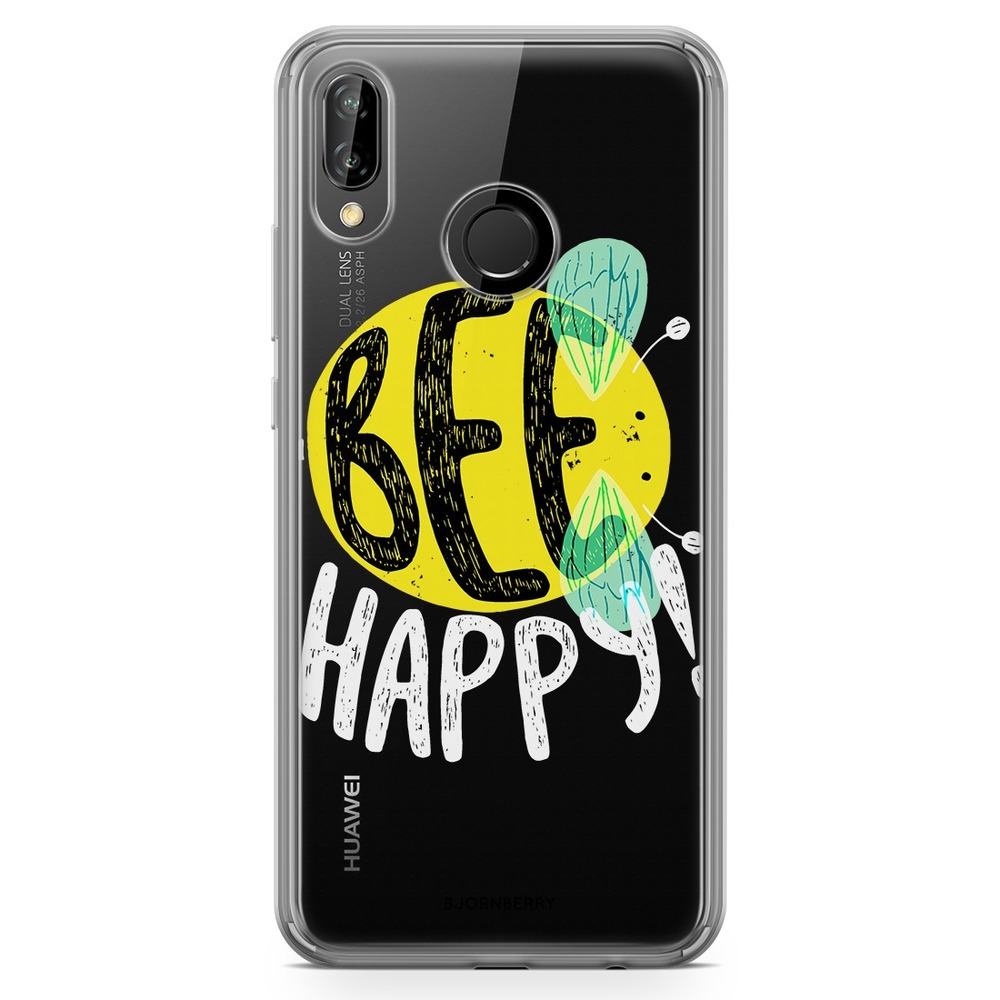 Huawei P20 Lite Fashion Skal - BEE HAPPY