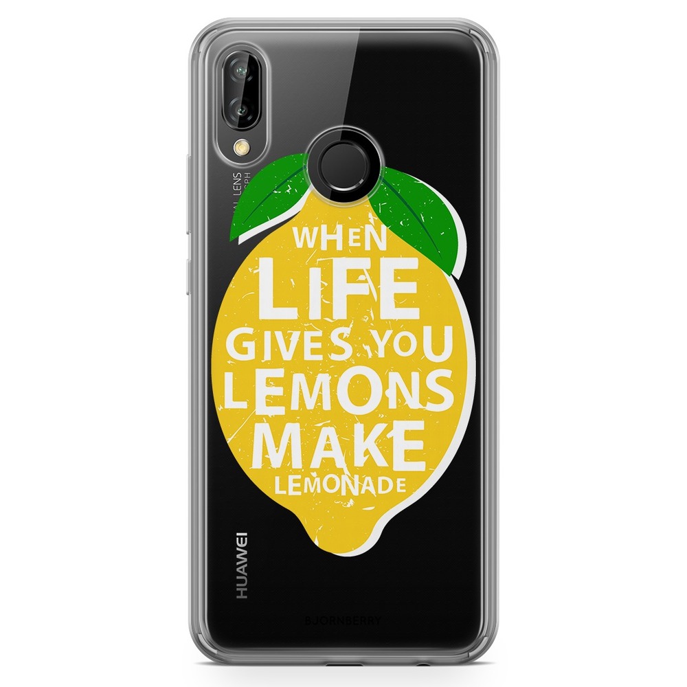 Huawei P20 Lite Fashion Case - Lemonade