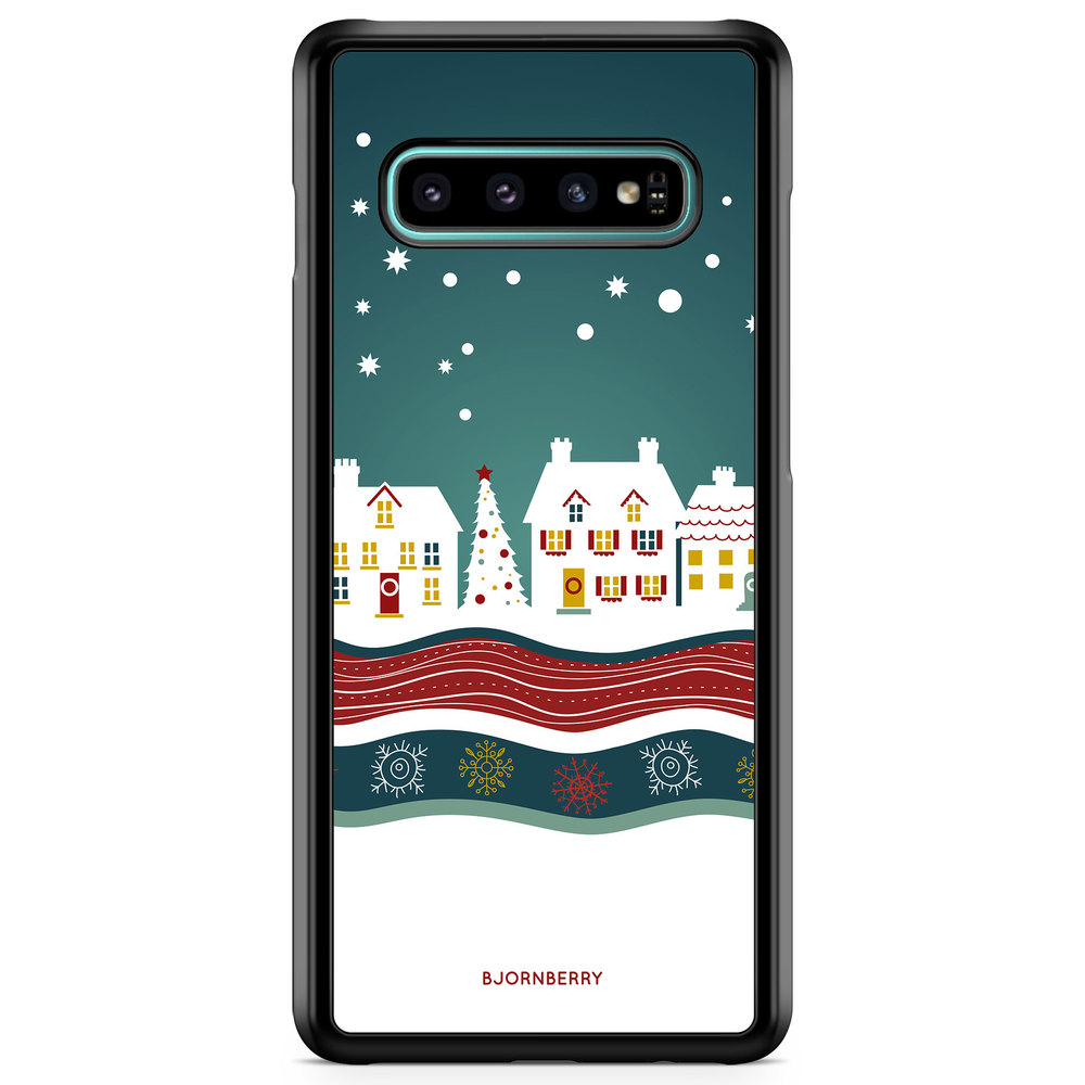 Samsung Galaxy S10 Skal - Julstad | Mobilskal & Mobilfodral BJORNBERRY
