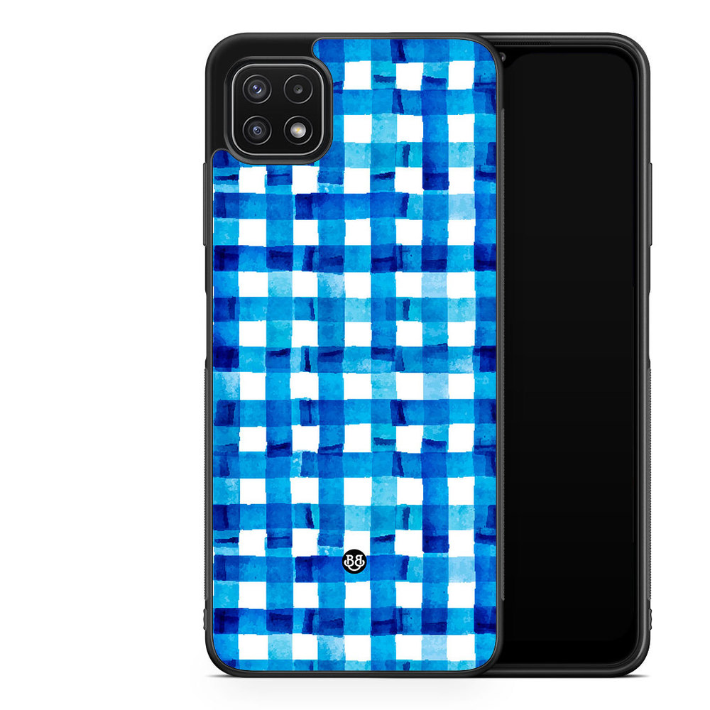 Samsung Galaxy A22 5G Case - Blue Stripes