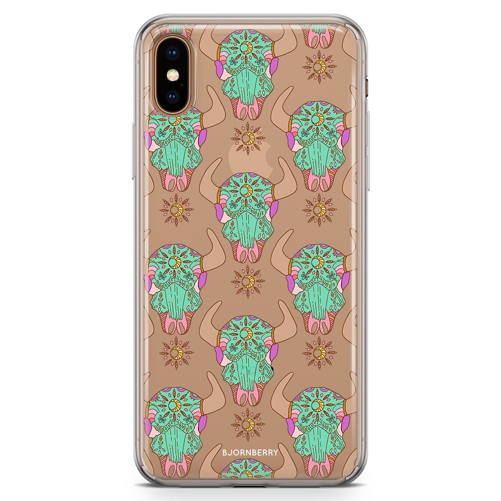 iPhone Xs Max Fashion Skal - Beautiful Skulls