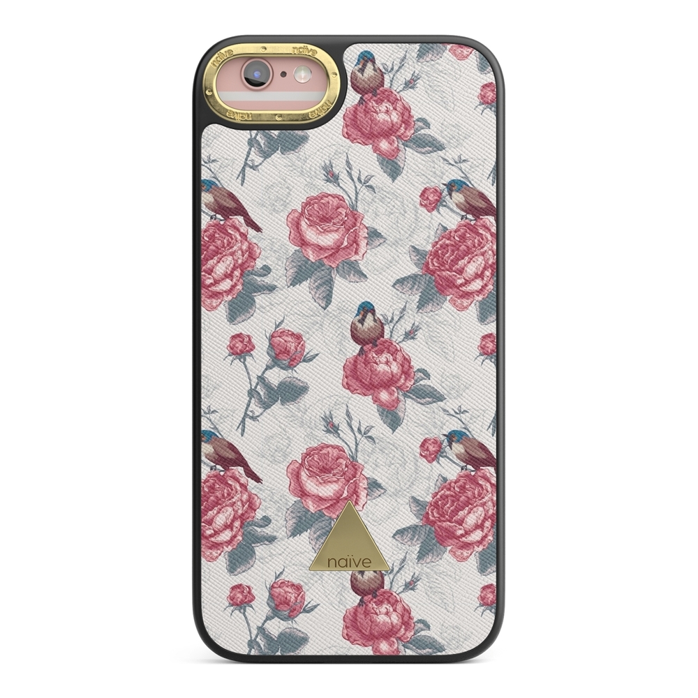 Naive iPhone 6/6s Case - Roses & Birds