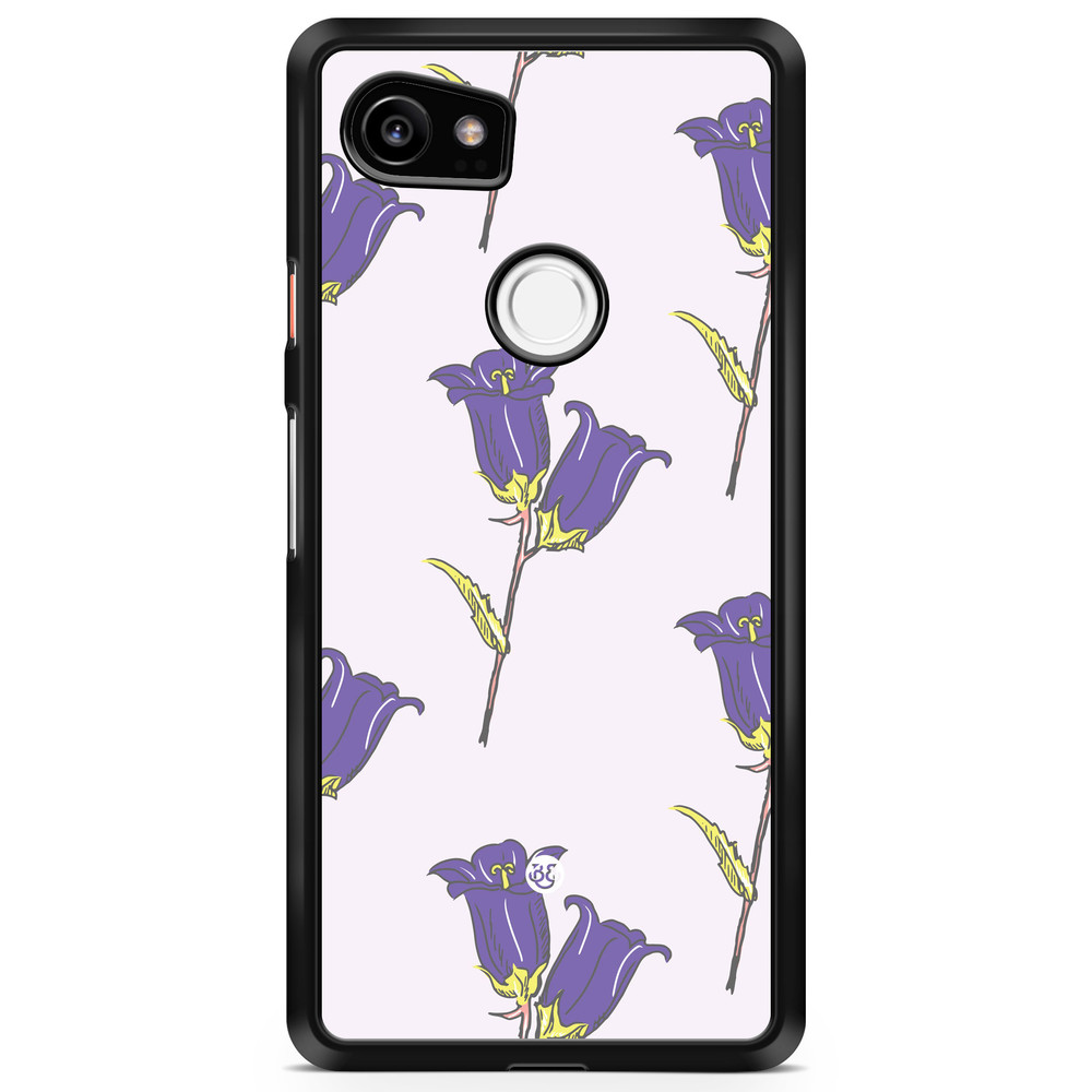 Google Pixel 2 XL Case - Wild Purple Flowers