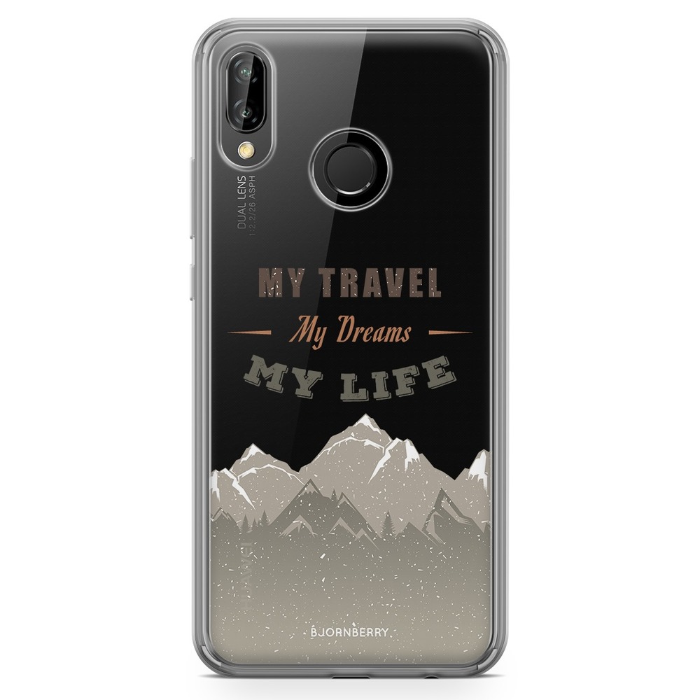 Huawei P20 Lite Fashion Case - My Travels, My Life