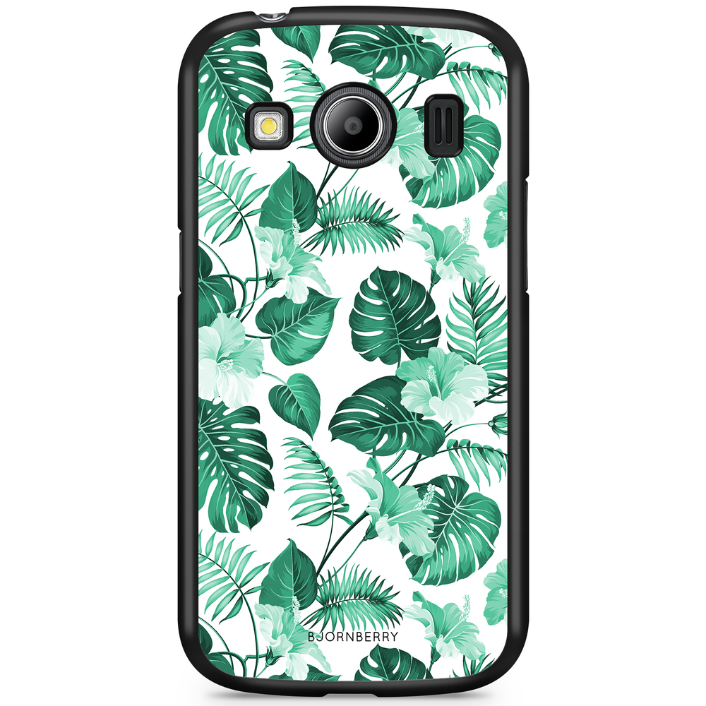 Samsung Galaxy Ace 4 Case - Turquoise Flowers