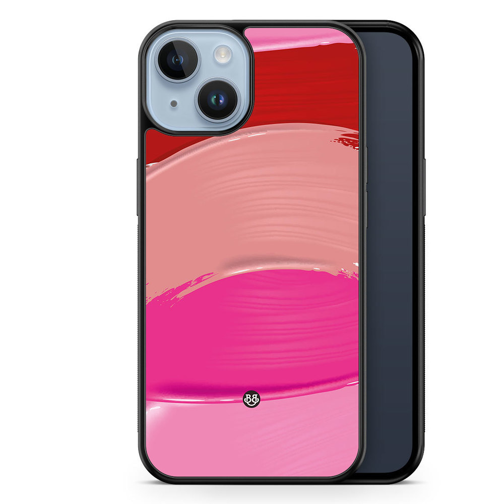 iPhone 14 Plus Case - Lipstick Smears