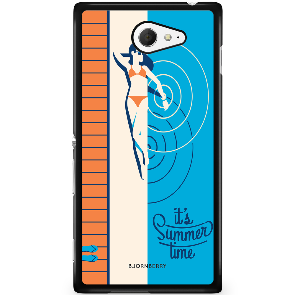 Sony Xperia M2 Aqua Case - Summer Time