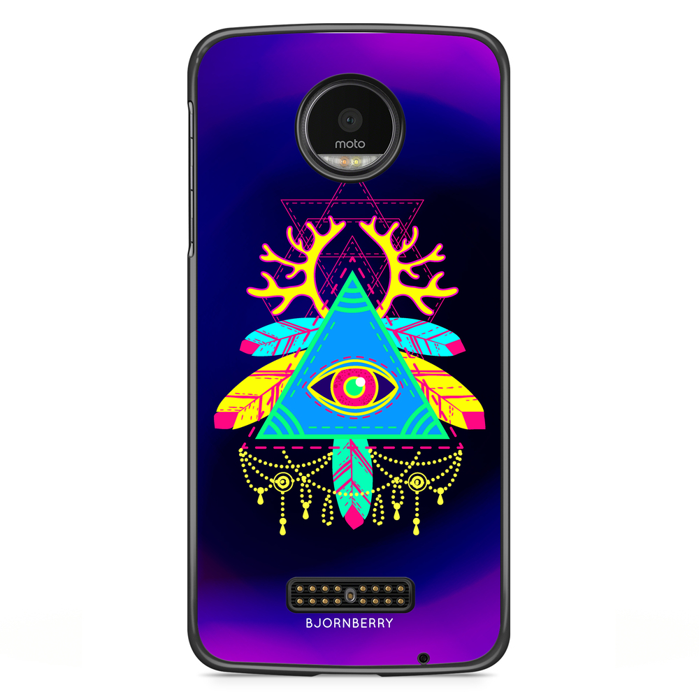 Moto Z2 Play Case - All-seeing Eye
