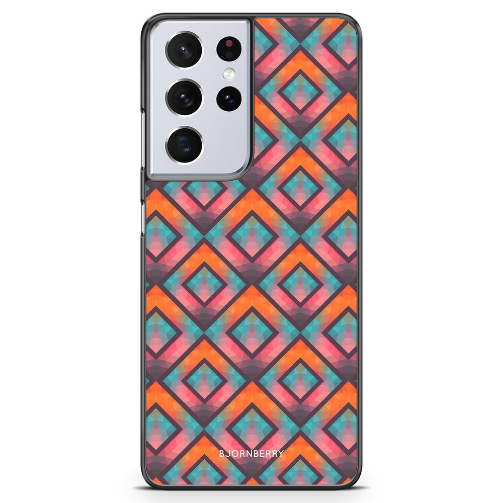 Samsung Galaxy S21 Ultra Case - Retro Squares