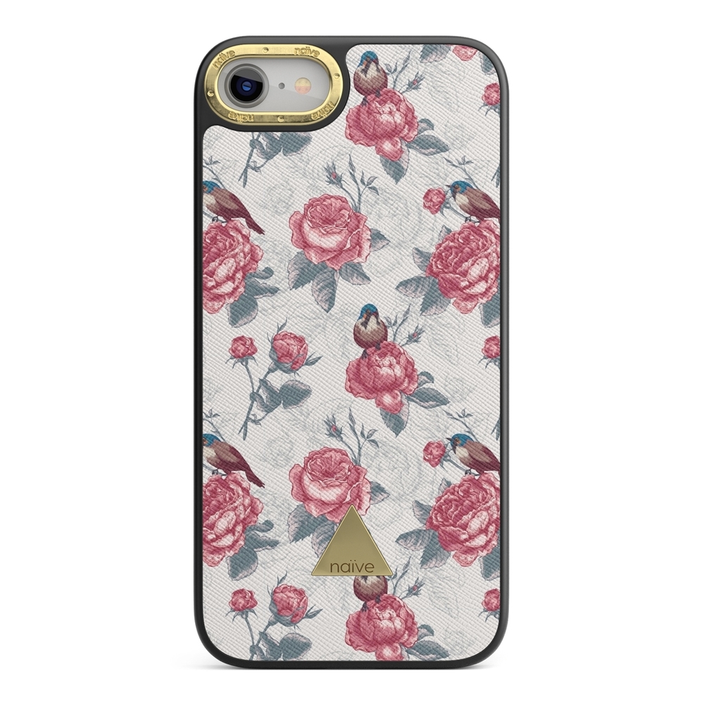 Naive iPhone 8/SE (2020) Case - Roses & Birds