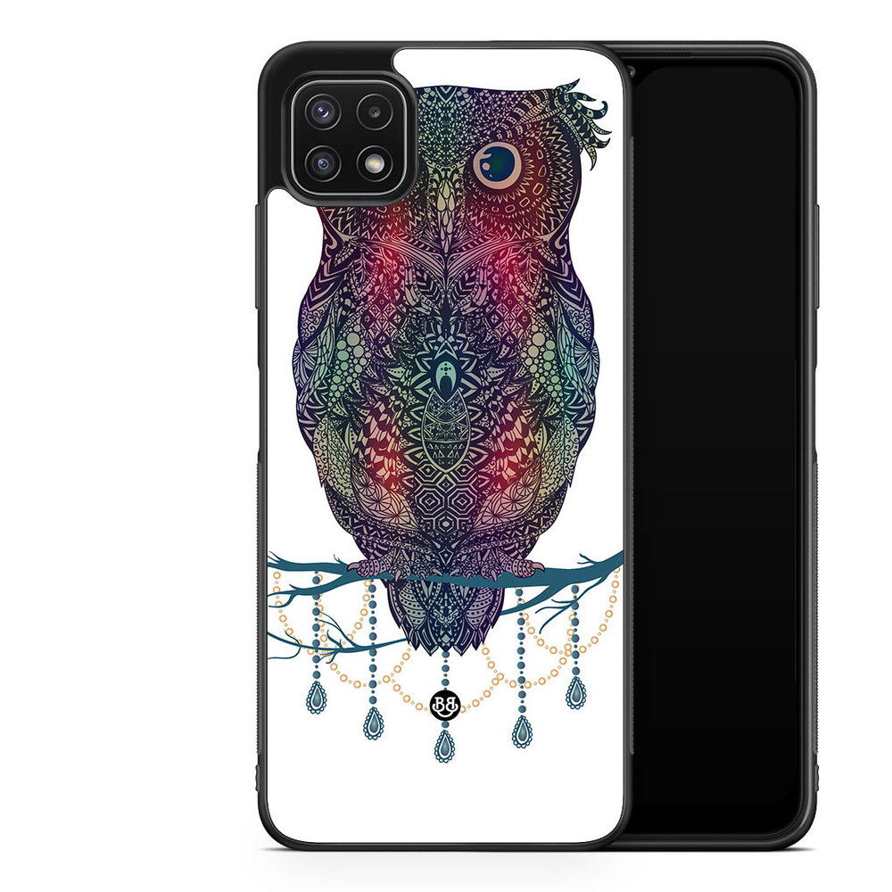 Samsung Galaxy A22 5G Case - Mandala Owl