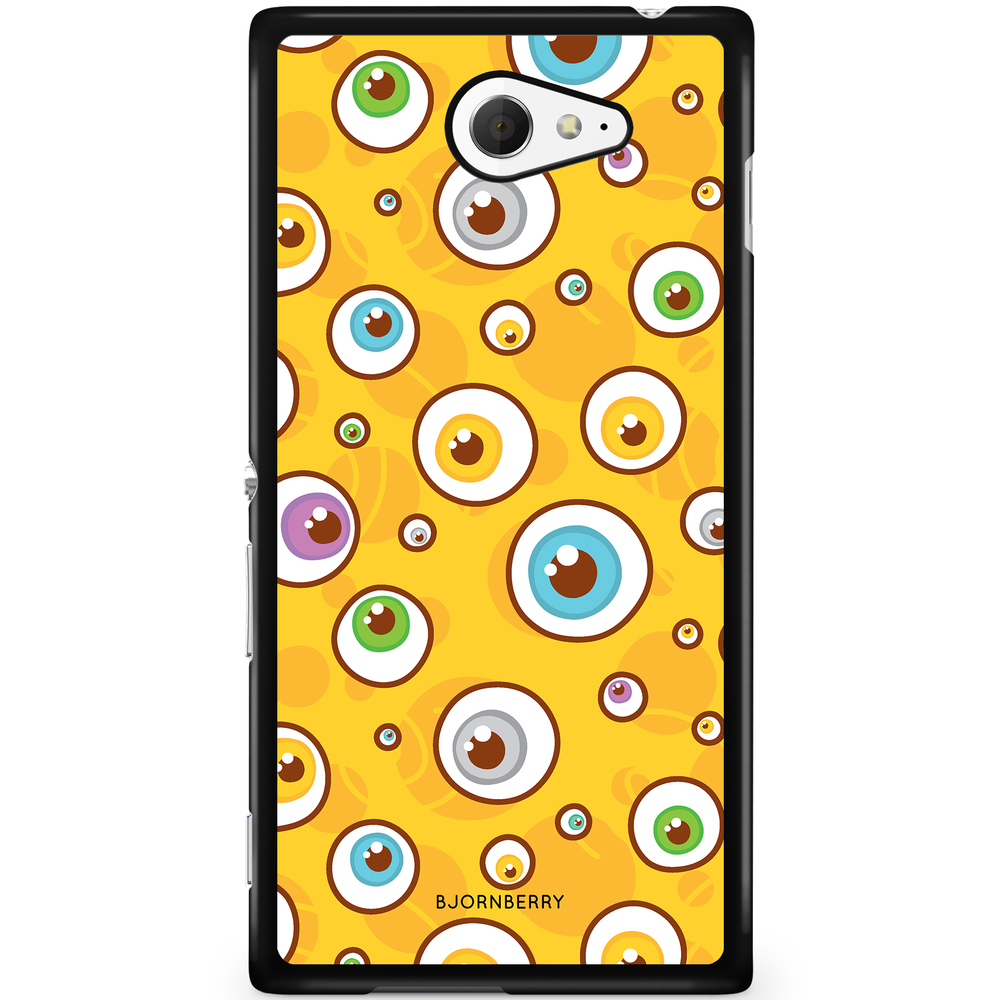 Sony Xperia M2 Aqua Case - Eyes Pattern