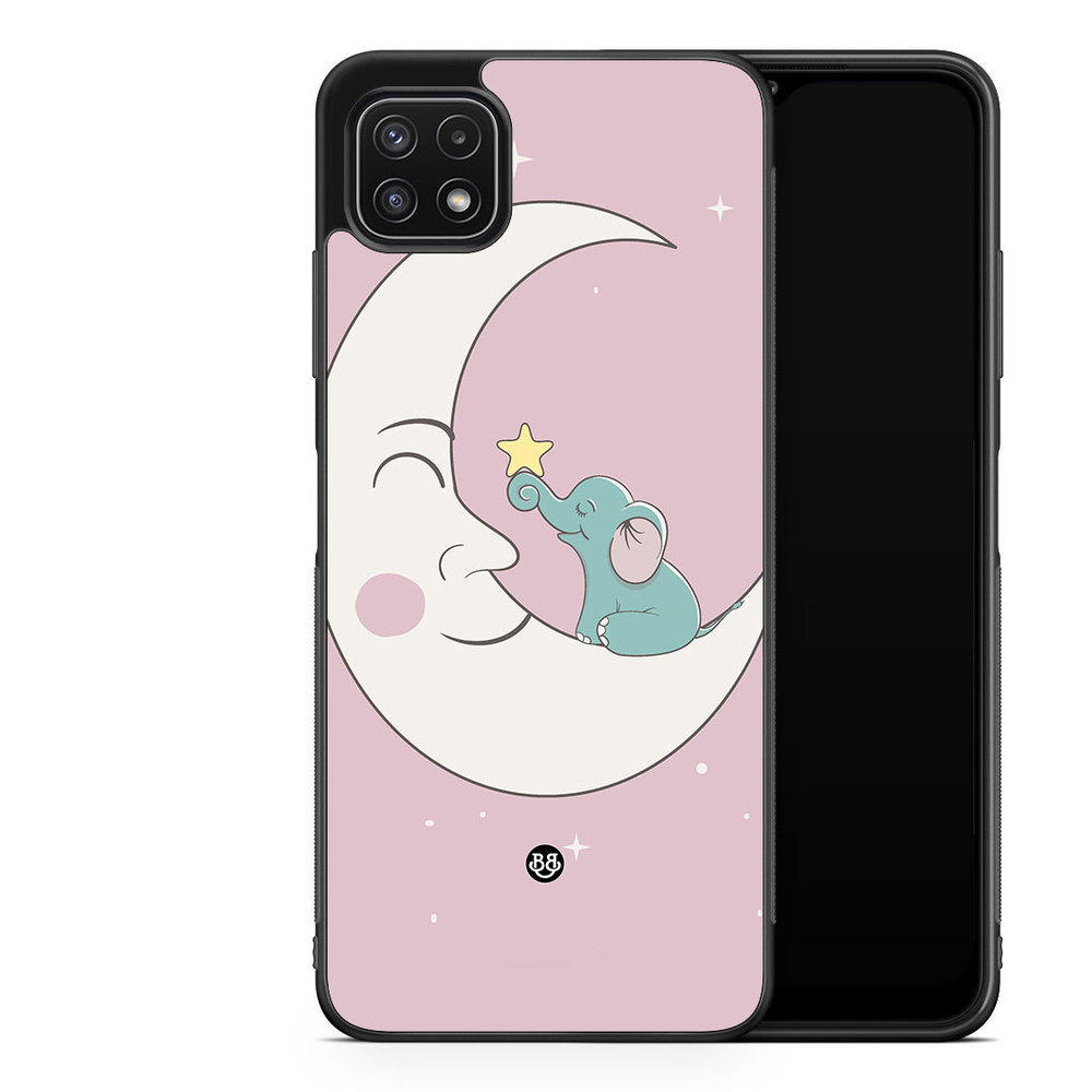 Samsung Galaxy A22 5G Case - Elephant Moon