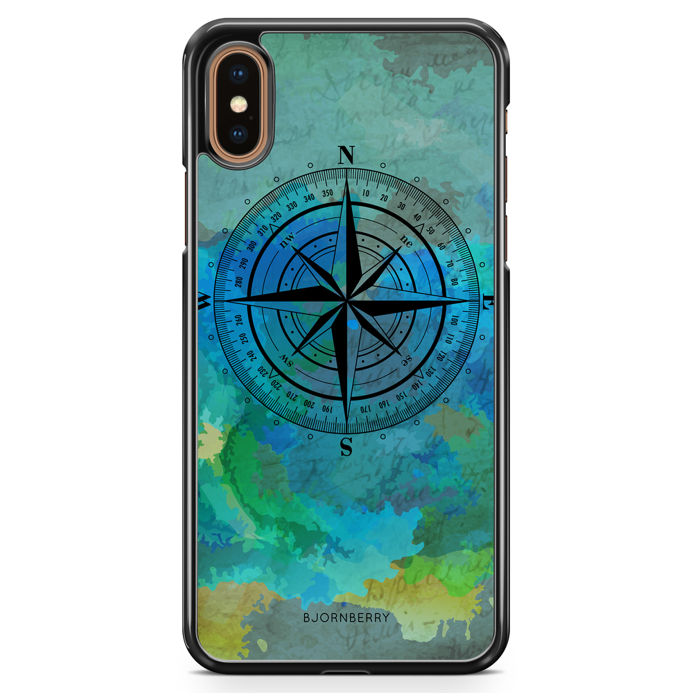 iPhone XS Max Case - Compass Background
