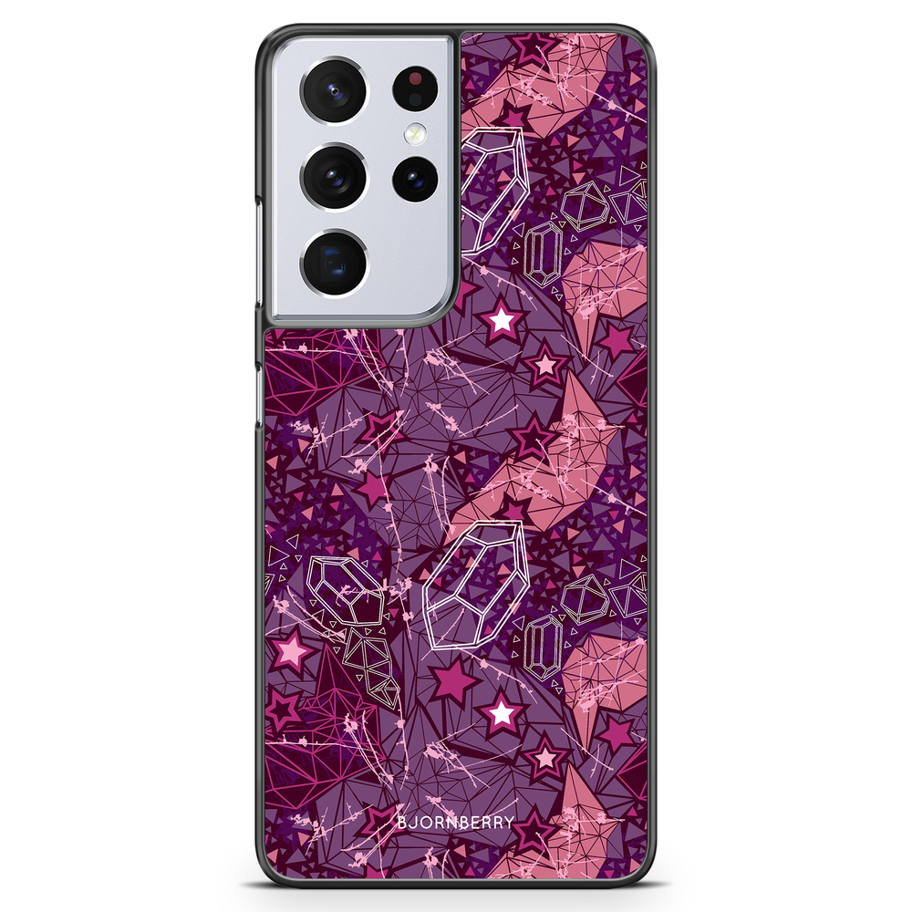 Samsung Galaxy S21 Ultra Case - Purple Stars