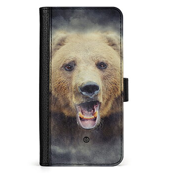 Motorola Moto G54 Wallet Case - Angry Bear