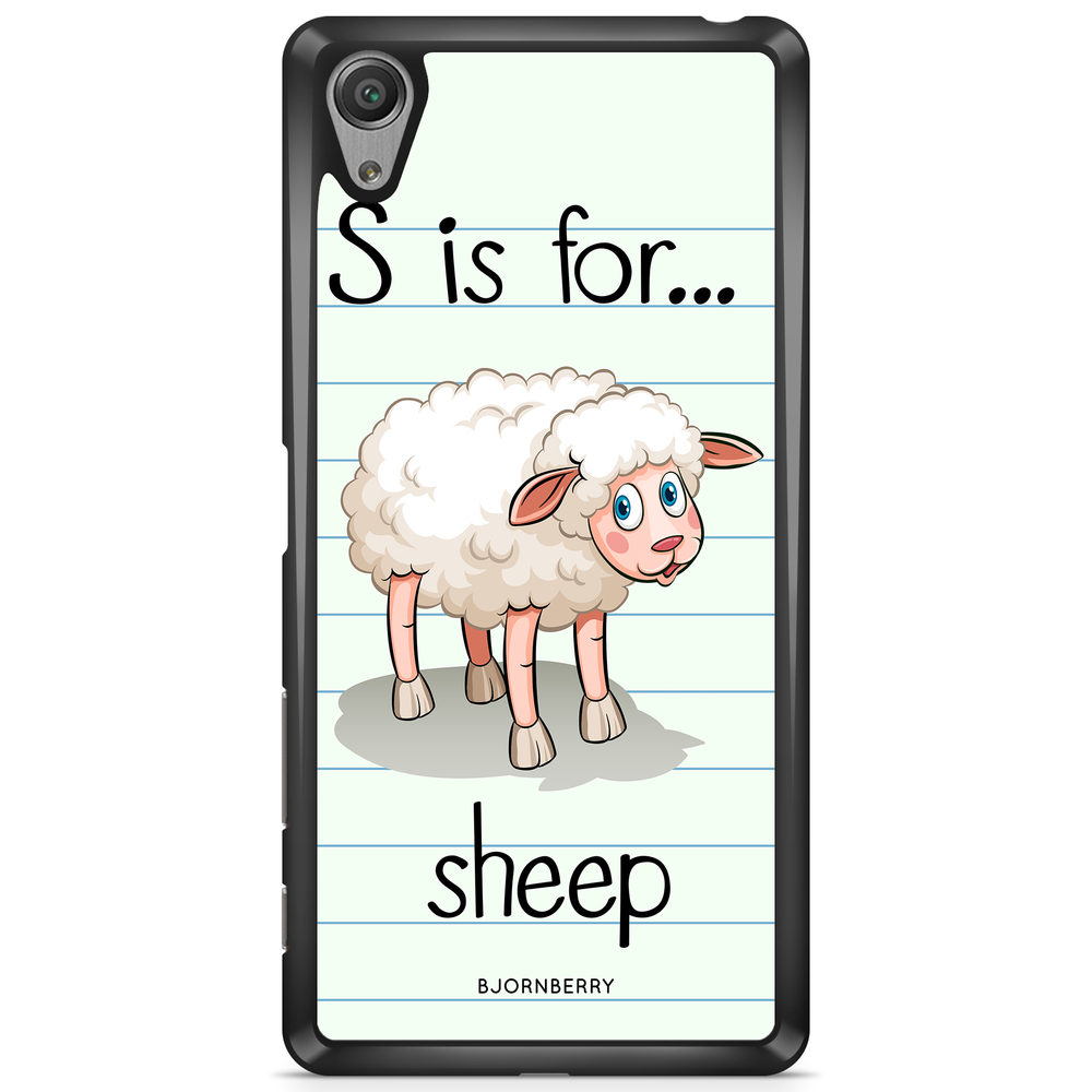 Sony Xperia XA Case - S is for Sheep
