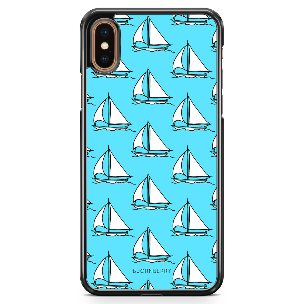 iPhone XS Max Case - Sailboat Pattern