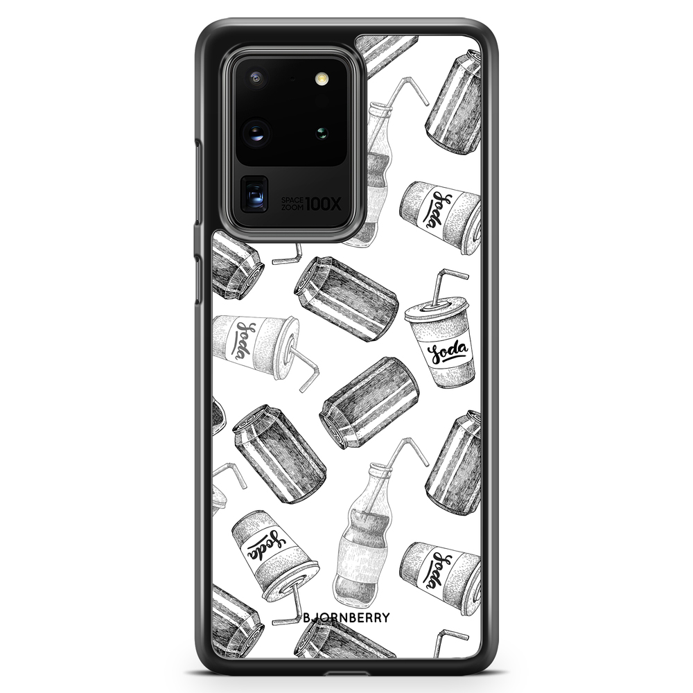 Samsung Galaxy S20 Ultra Case - Soda Black & White