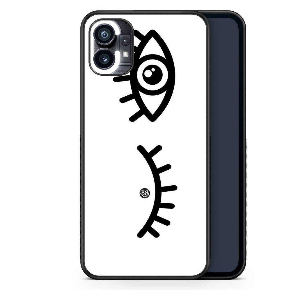 Nothing Phone (1) Case - Black Eyes