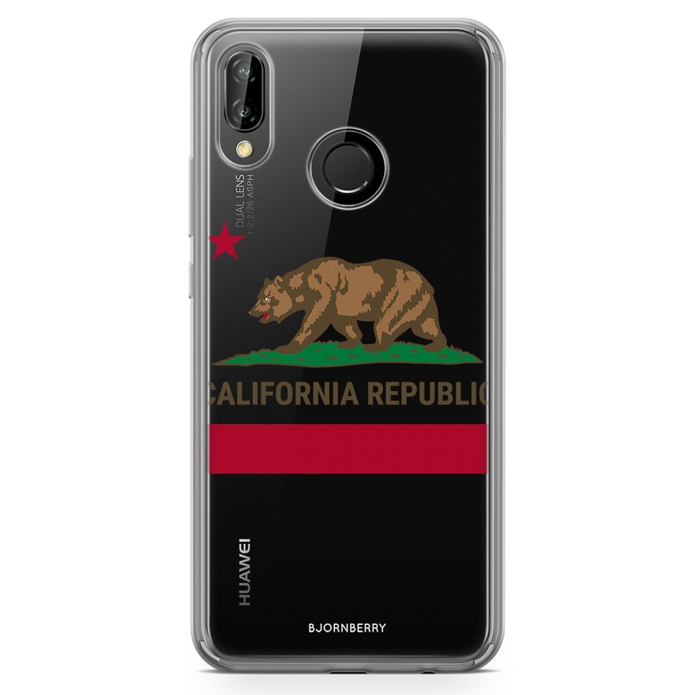 Huawei P20 Lite Fashion Case - California Bear