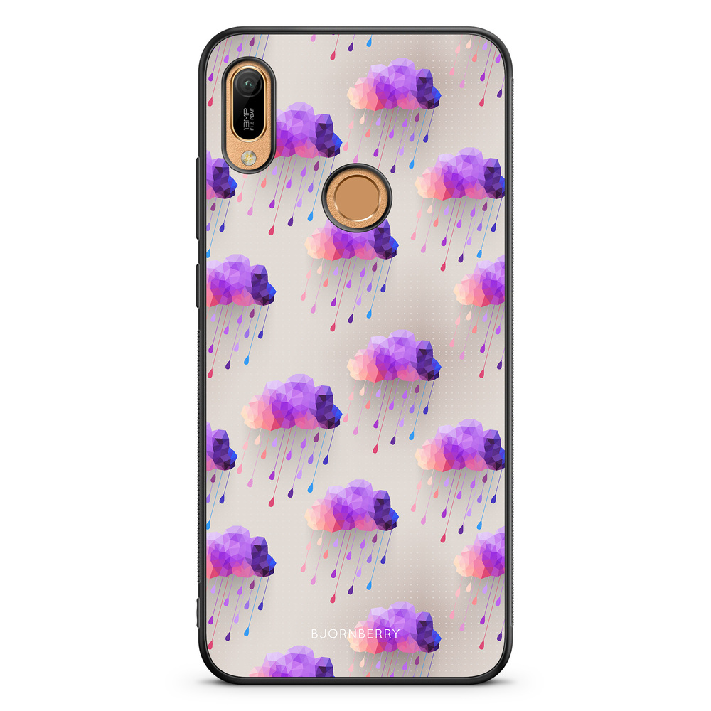 Huawei Y6 2019 Case - Retro Cloud