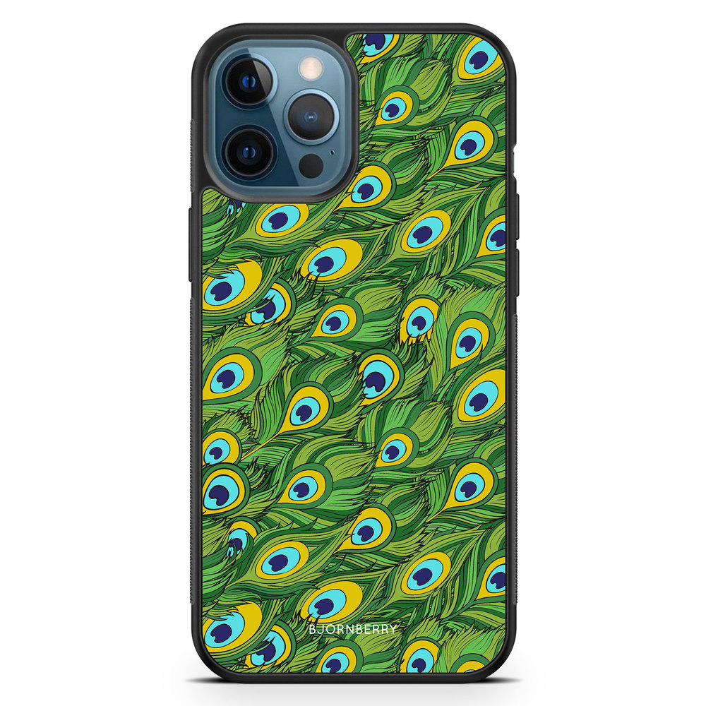 iPhone 12 Pro Case - Peacock Pattern