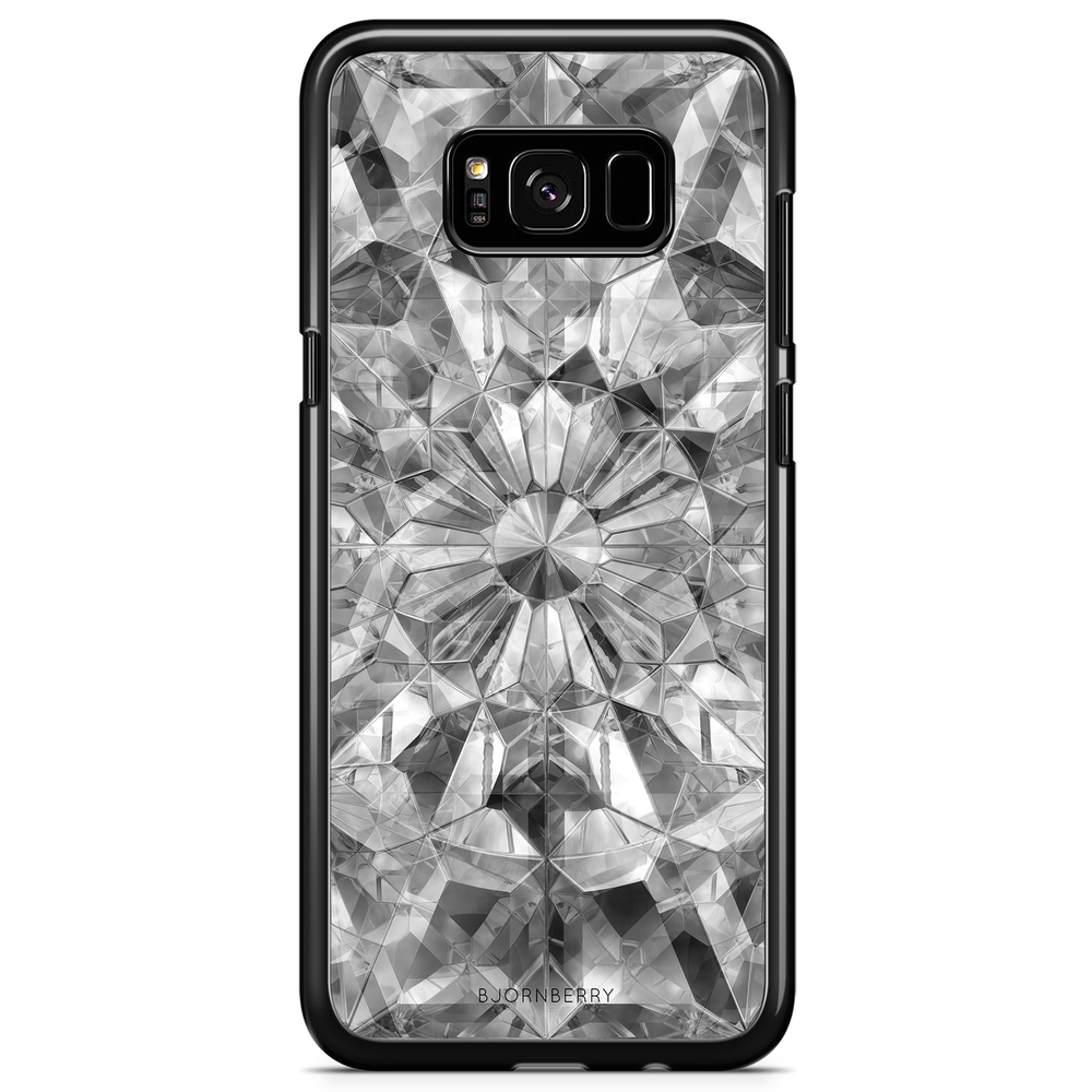 Samsung Galaxy S8 Plus Case - Grey Crystals