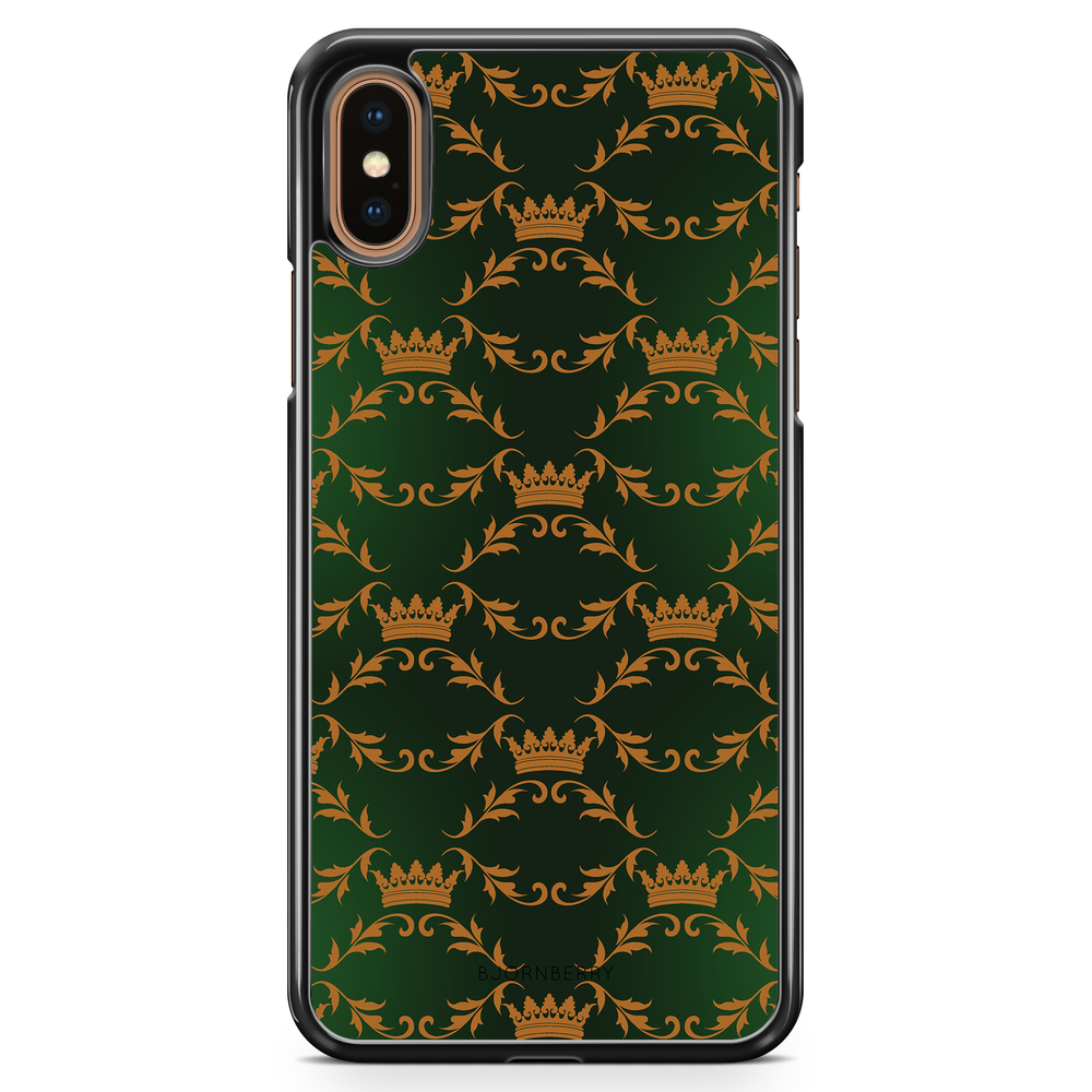 iPhone XS Max Case - Crown Pattern