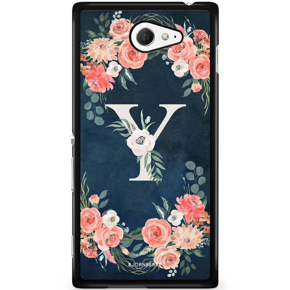 Sony Xperia M2 Aqua Case - Monogram Y
