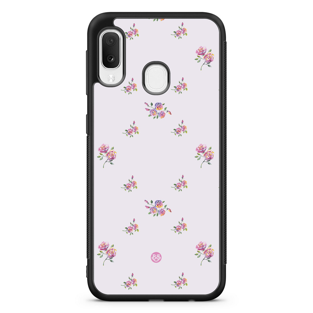 Samsung Galaxy A20e Case - Shabby Roses