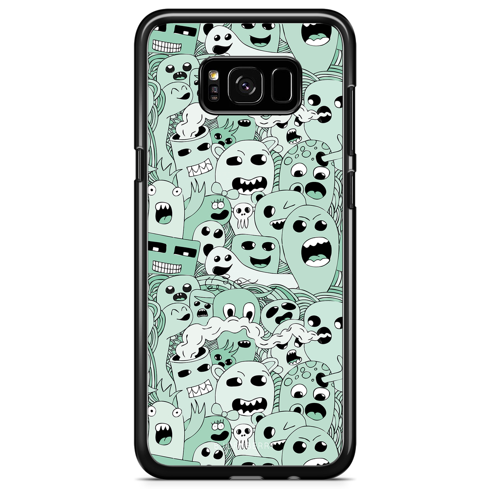 Samsung Galaxy S8 Plus Skal - Spökmönster | Mobilskal & Mobilfodral BJORNBERRY