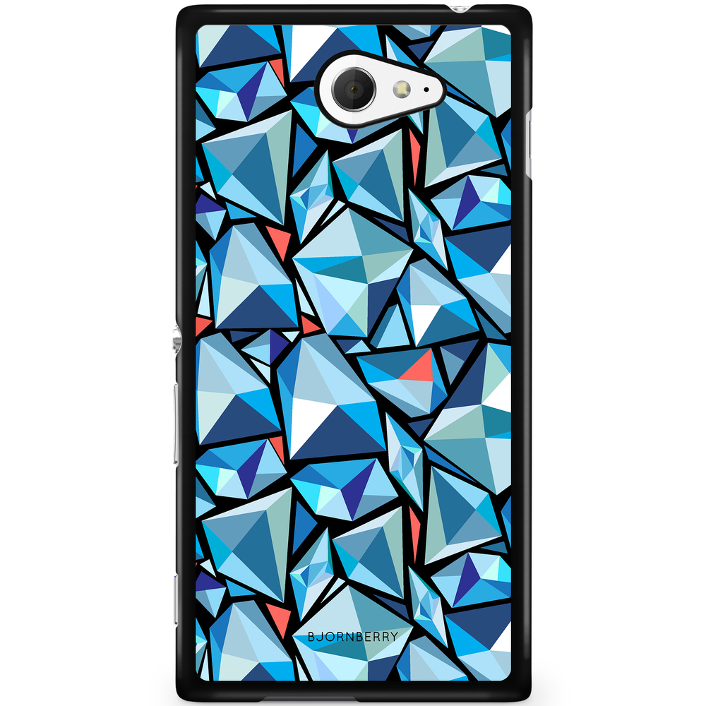 Sony Xperia M2 Aqua Case - Polygons