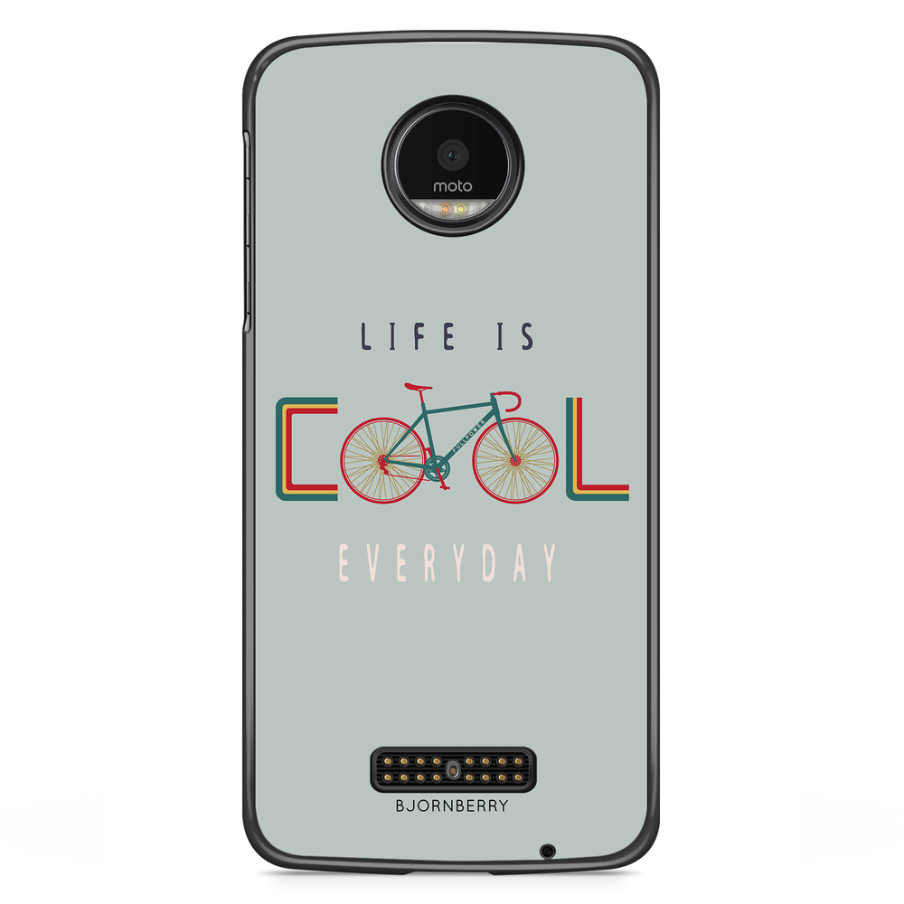 Moto Z2 Play Case - Life Is Cool