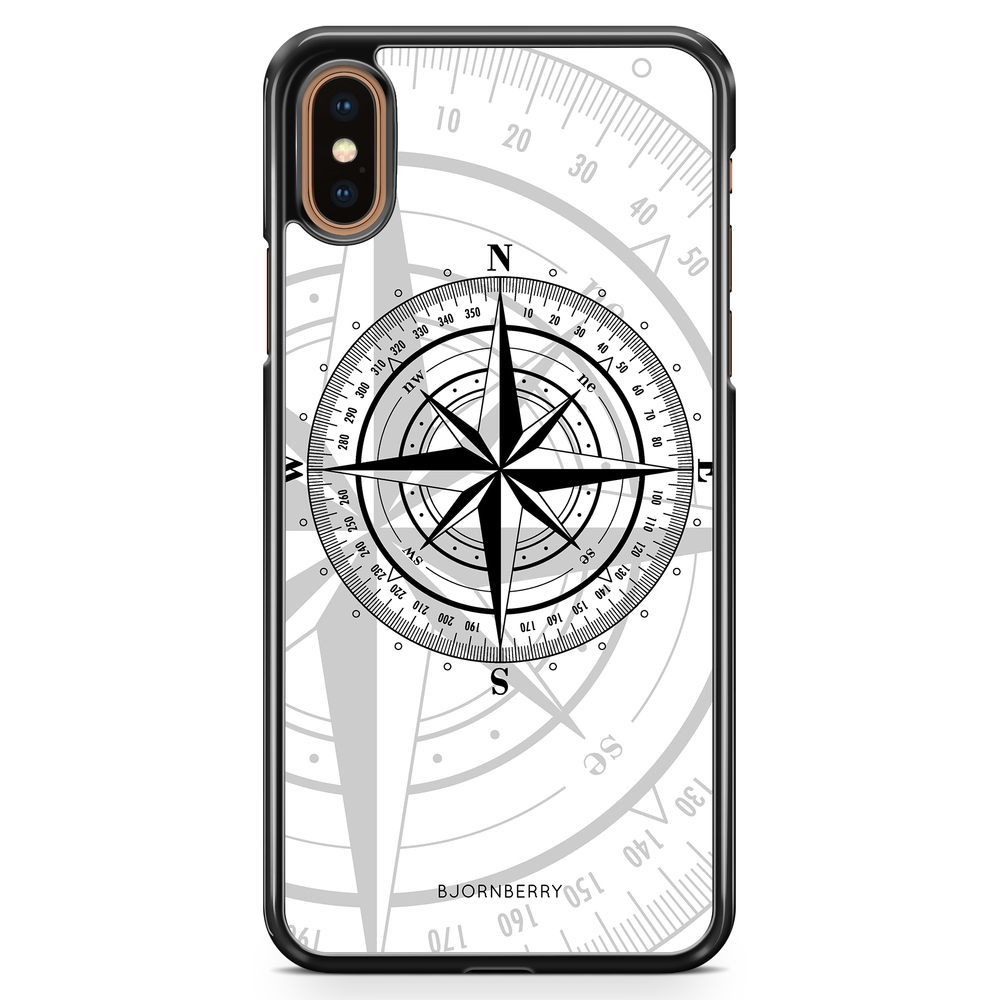 iPhone XS Max Case - Compass White