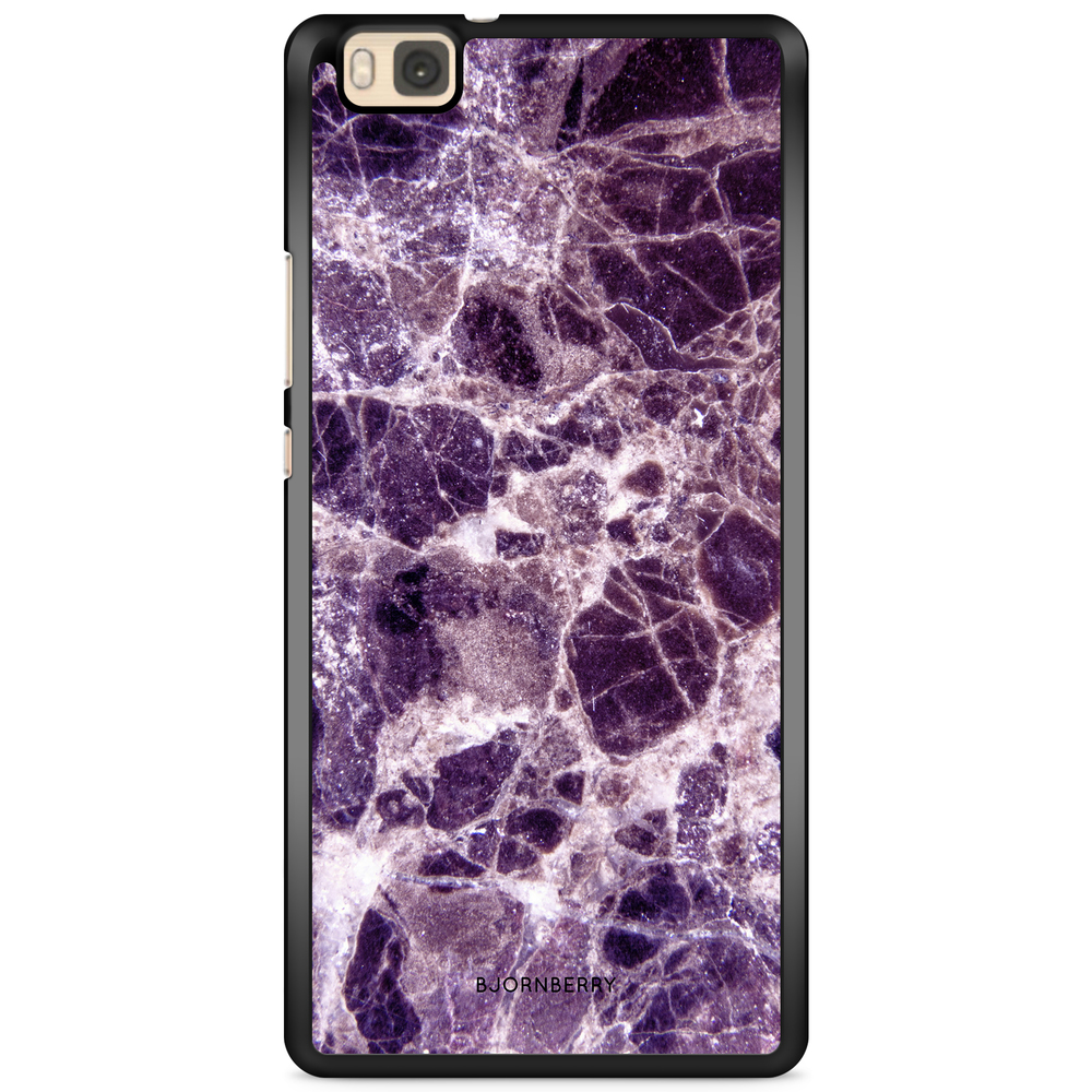 Huawei P8 Lite Case - Purple Marble