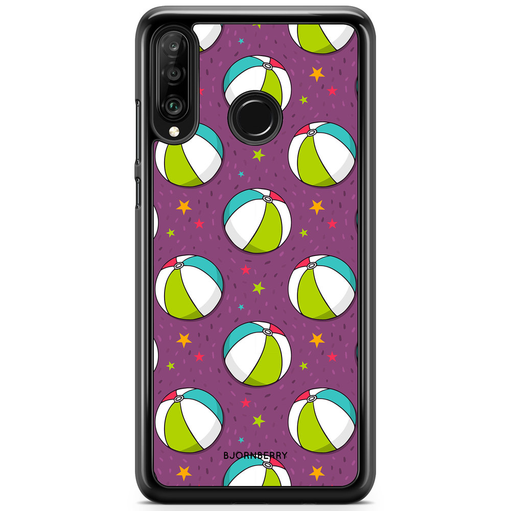 Huawei P30 Lite Case - Beach Ball Pattern