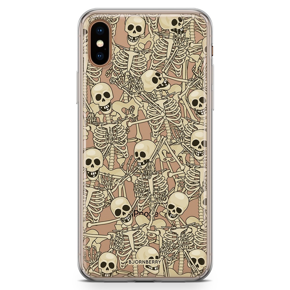 iPhone Xs Max Fashion Case - Skeleton