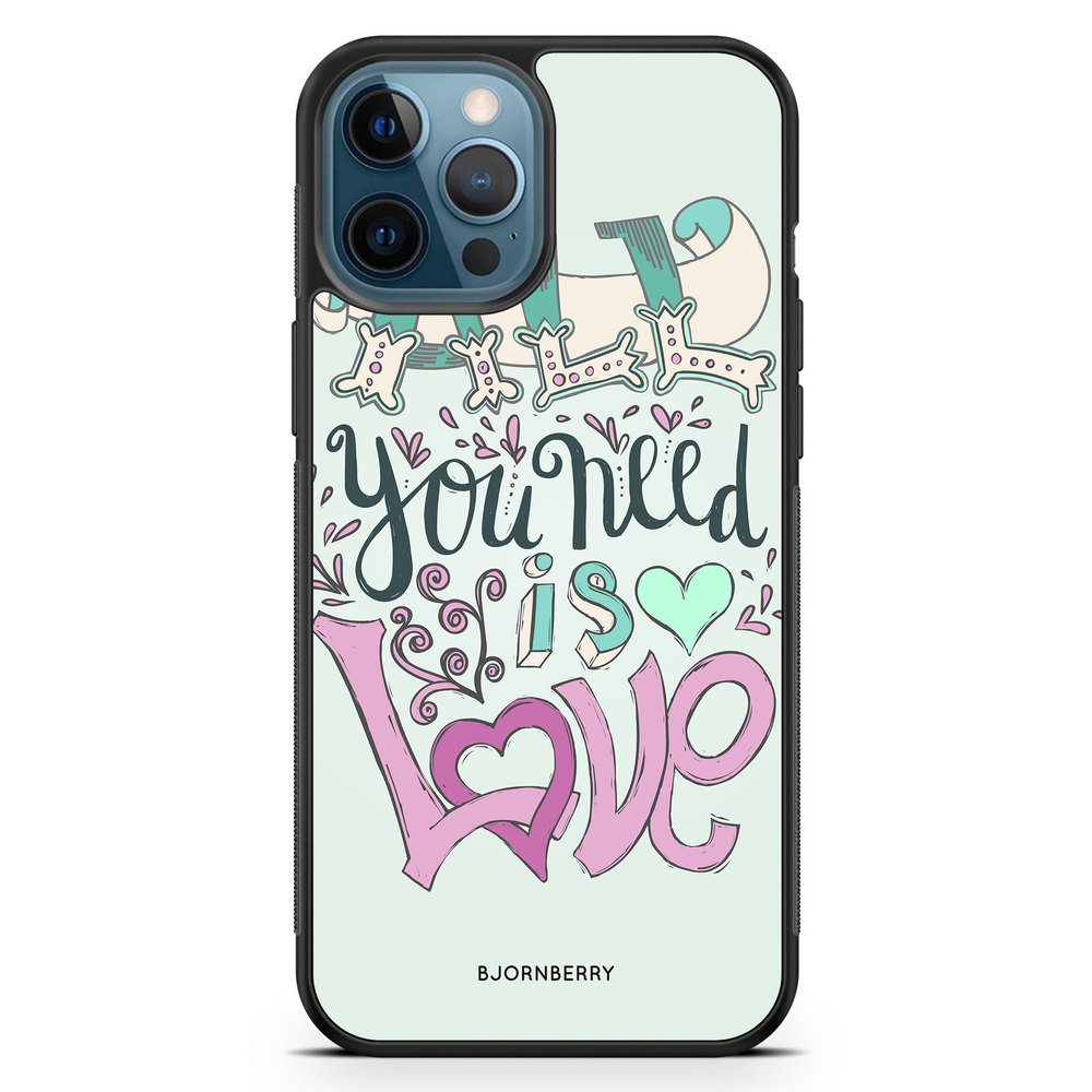 iPhone 12 Pro Case - All You Need Is Love