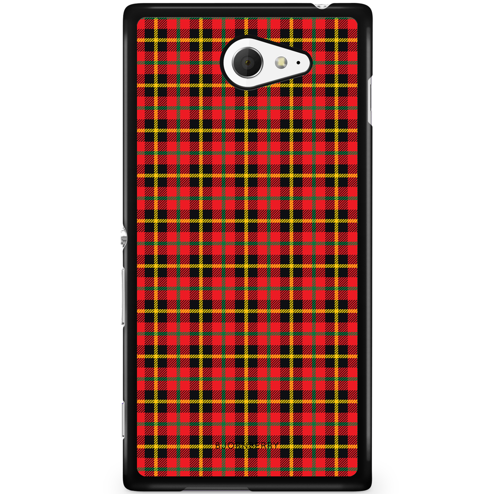 Sony Xperia M2 Aqua Case - Tartan