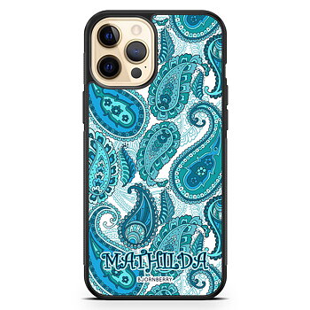 iPhone 12 Pro Max Custom Case - Paisley Name
