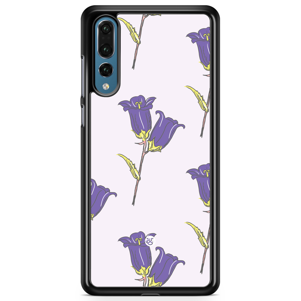 Huawei P20 Pro Case - Wild Purple Flowers