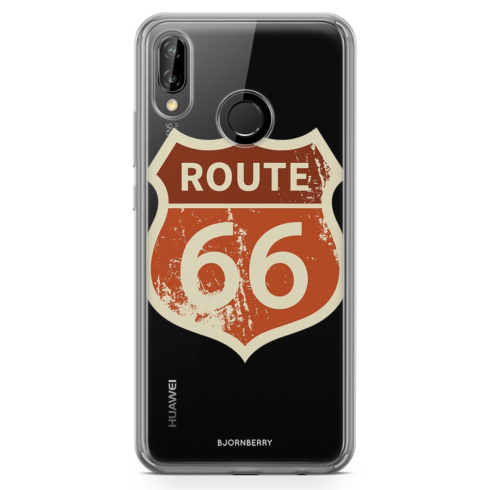 Huawei P20 Lite Fashion Skal - Route 66