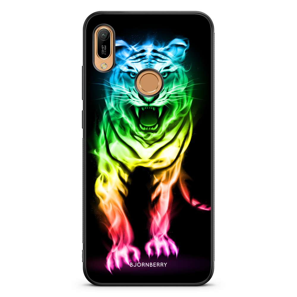 Huawei Y6 2019 Case - Fire Tiger