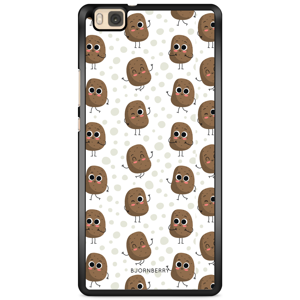 Huawei P8 Lite Case - Cute Potatoes