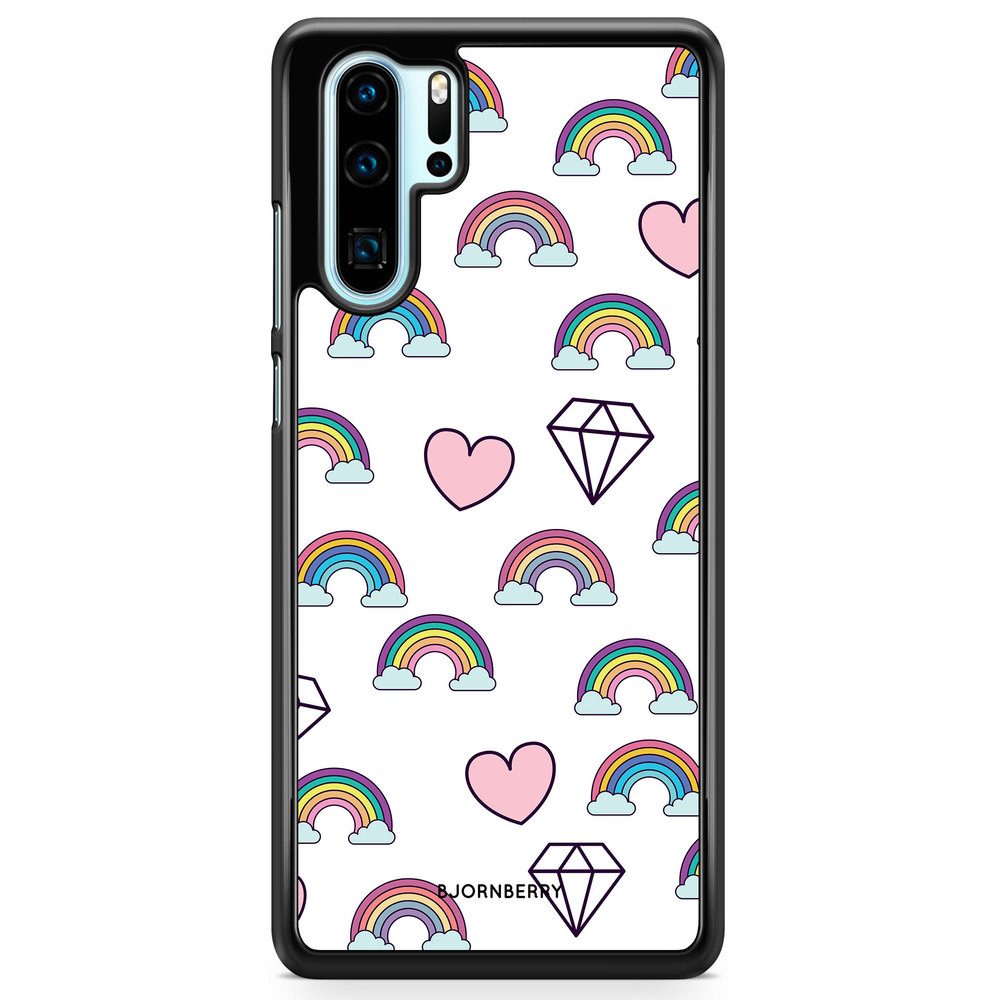 Huawei P30 Pro Case - Rainbows & Diamonds