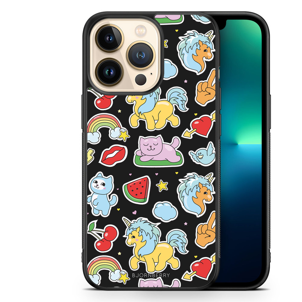 iPhone 13 Pro Case - Cute Stickers