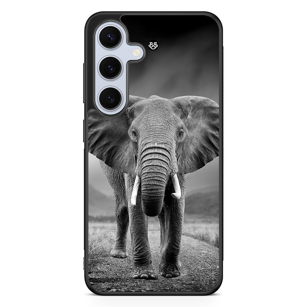 Samsung Galaxy S24 5G Case - Black/white Elephant