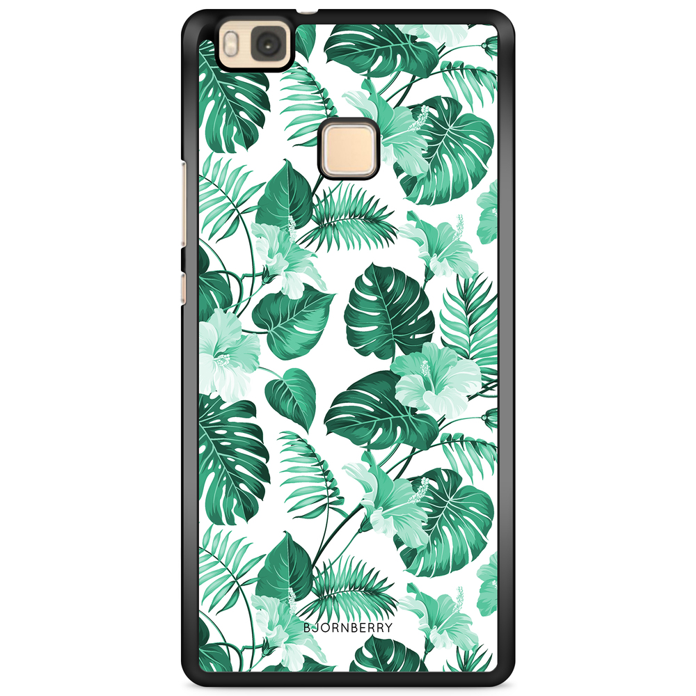 Huawei P9 Lite Case - Turquoise Flowers
